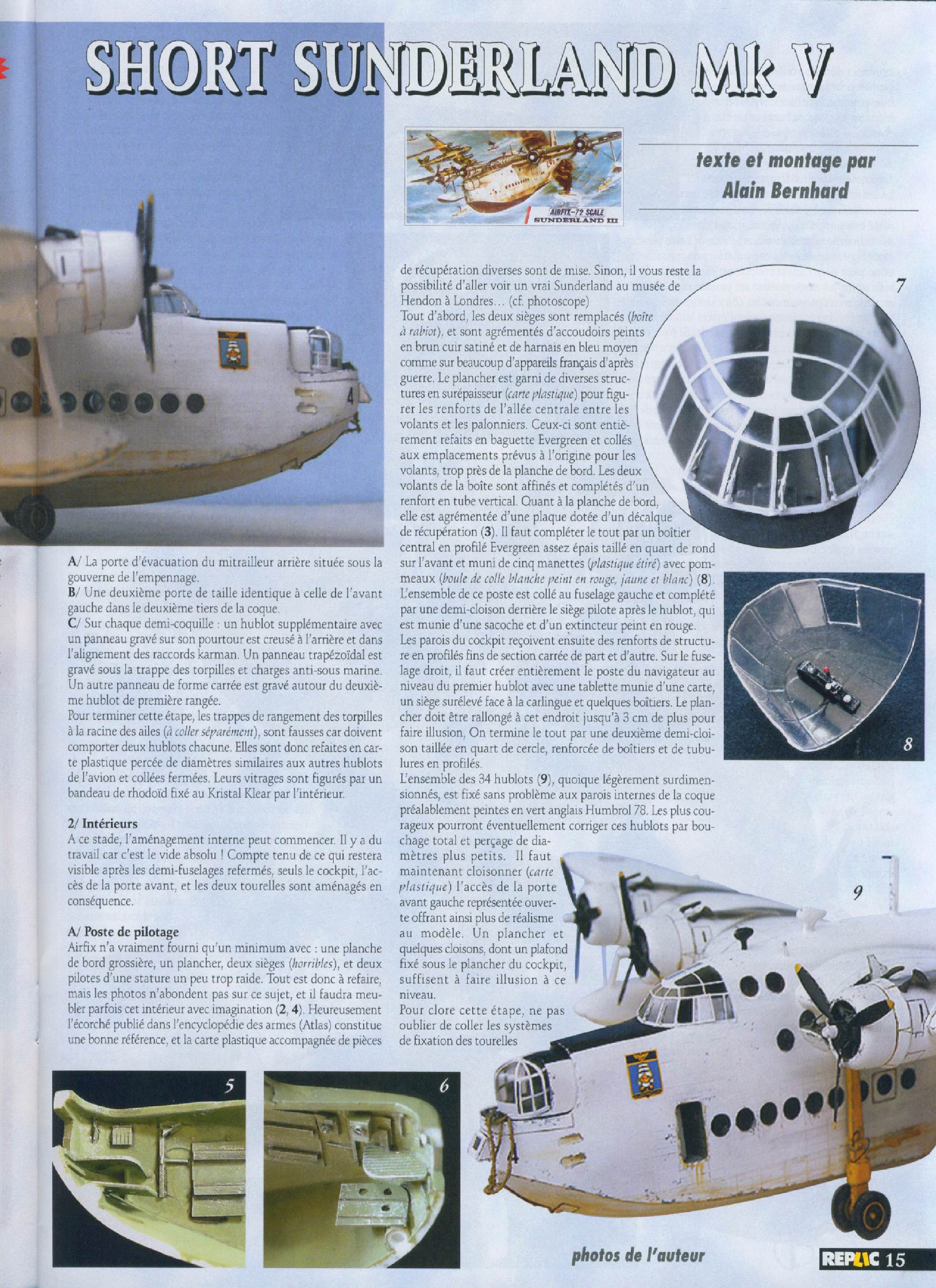 Replic 145 - Sunderland, AH-64, Macci C 202, US Navy